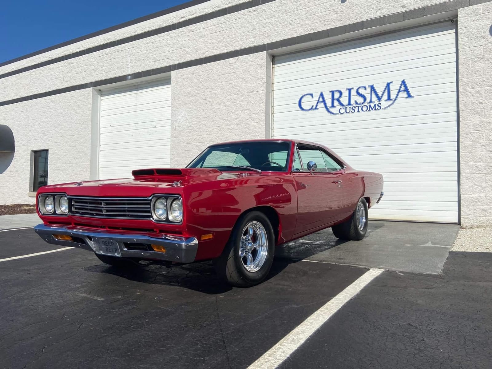 Classic vehicle with a showroom-quality finish